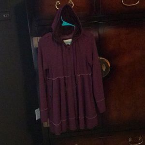 Evy’s Tree Sophie Hoodie in Eggplant! Size L!